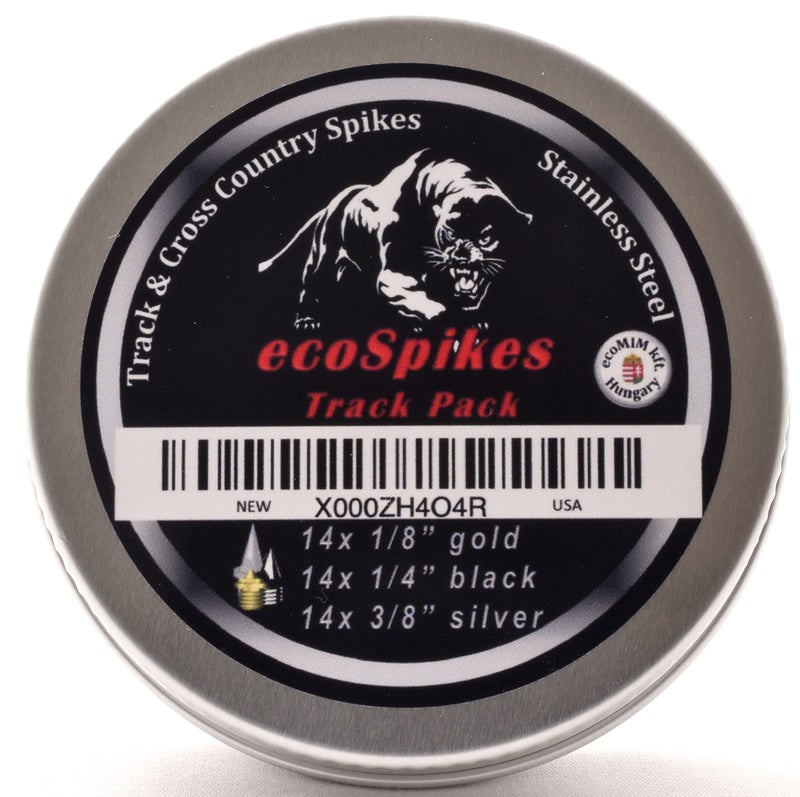 ecoSpikes Track Pack - Color Coded Track and Cross Country Spikes (1/8",1/4",3/8") - Image 2